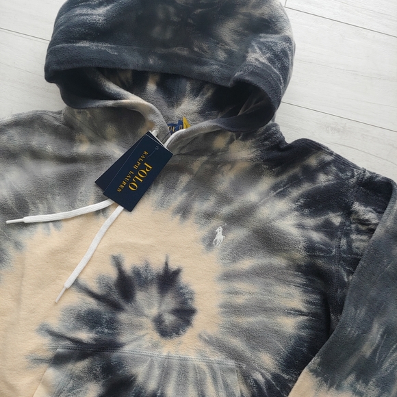POLO Ralph Lauren NEW French Terry Tie-Dye Hoodie - Picture 7 of 7